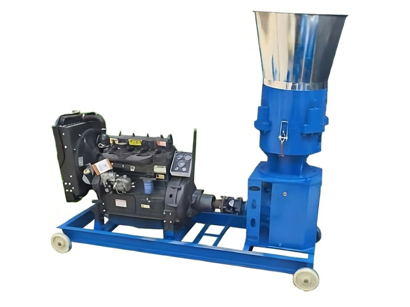 flat die feed pellet machine diesel