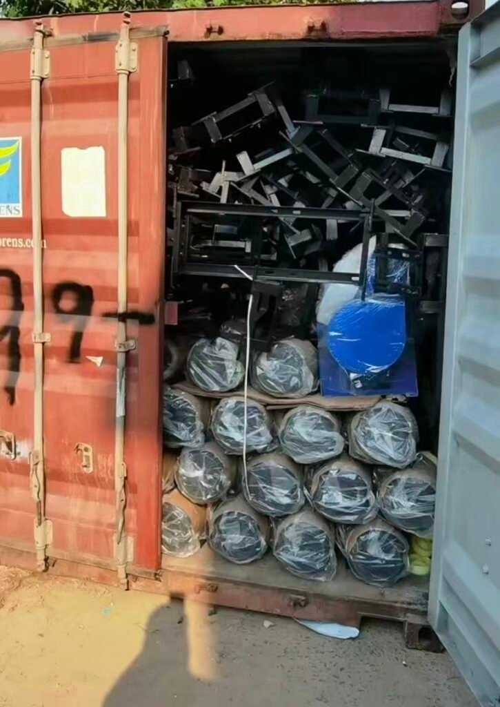 -machinery-export.jpg Alt Text: Full Container Load (FCL) of agricultural machinery ready for export from China